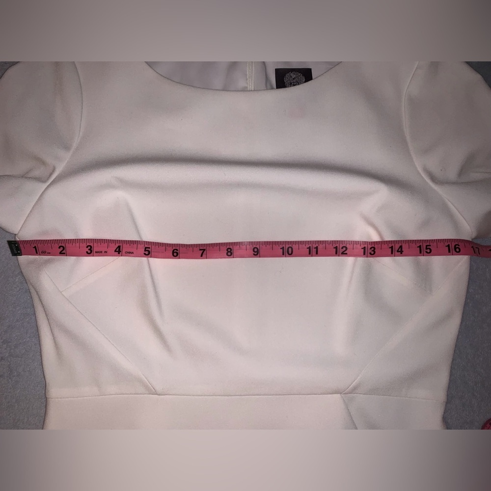 Vince Camuto White Dress, NWT Size 6P - Picture 11 of 14